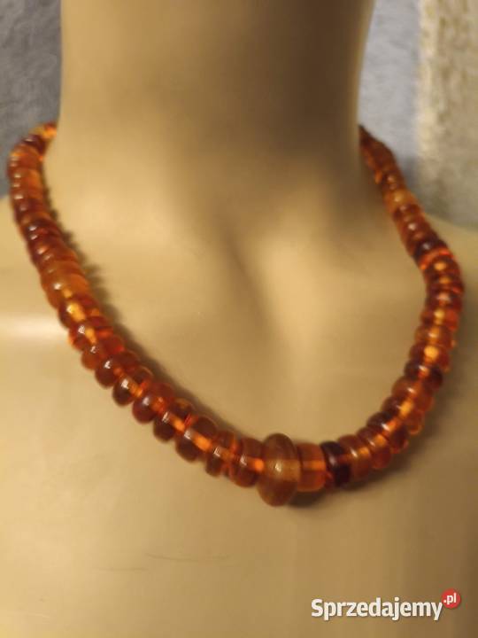 Naszyjnik Bursztyn Vintage Białystok