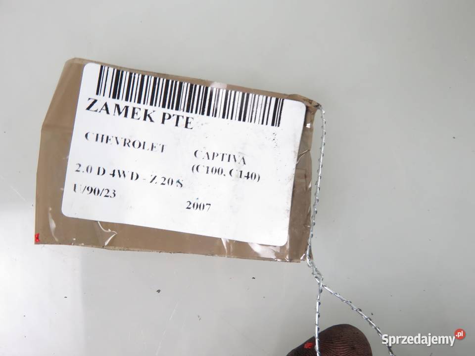 ZAMEK PRAWY TYLNY CHEVROLET CAPTIVA 6 PIN