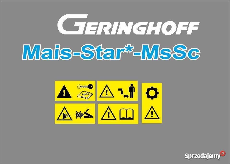 naklejki geringhoff mais star ms sc Jeżewo