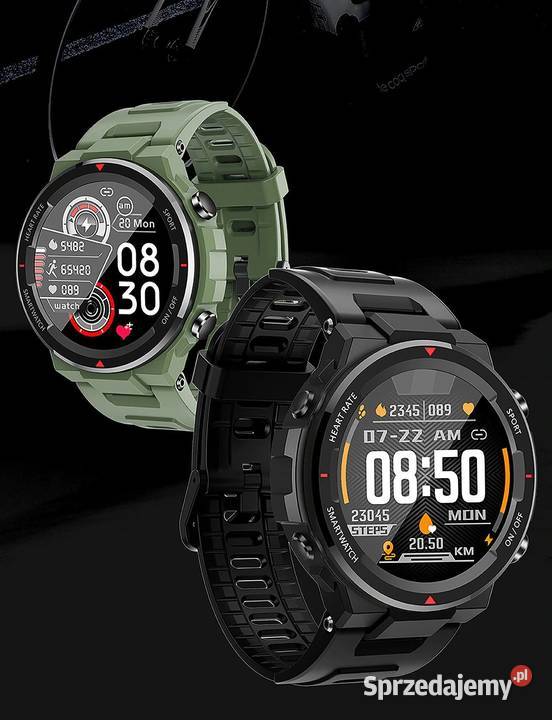 Q70C Smartwatch tętno kroki puls stoper HIT Łódź