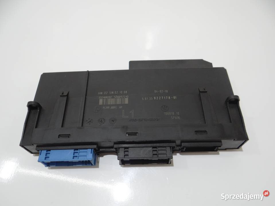 MODUŁ STEROWNIK KOMFORTU BMW E92 9227178 Pozostałe Strzyżewice sprzedam