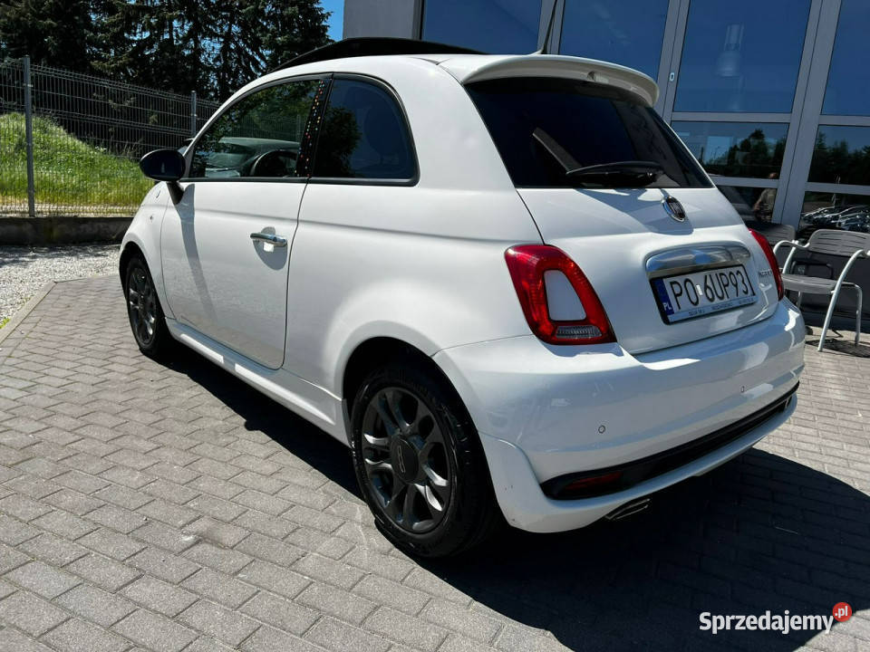 Fiat 500 Salon Hey Google Panorama CarPlay I światła przeciwmgielne