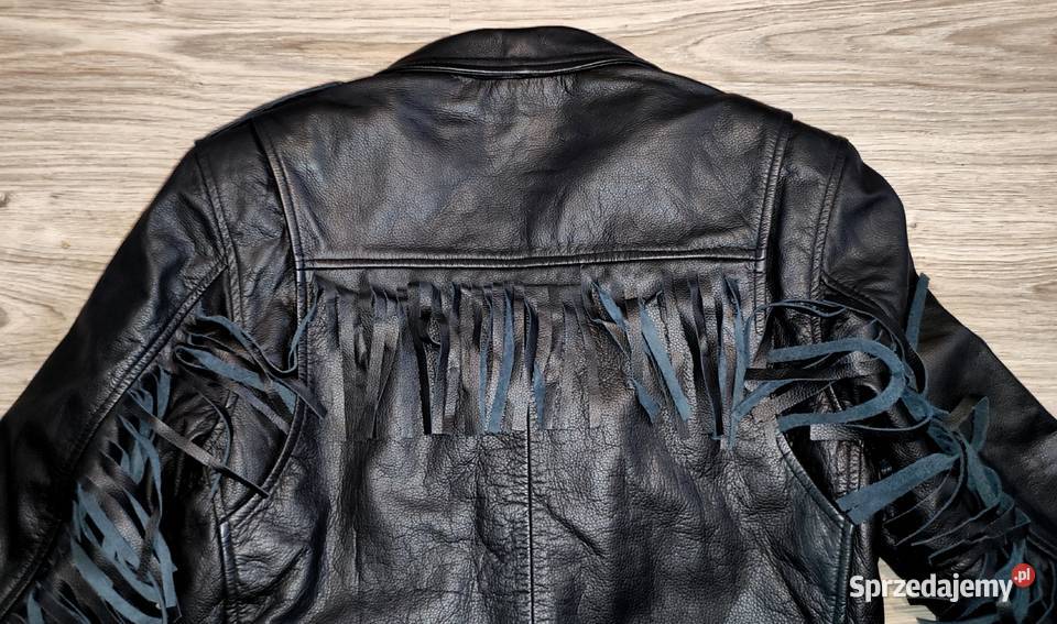 Ramoneska Kurtka Motocyklowa Skórzana L Gdańsk