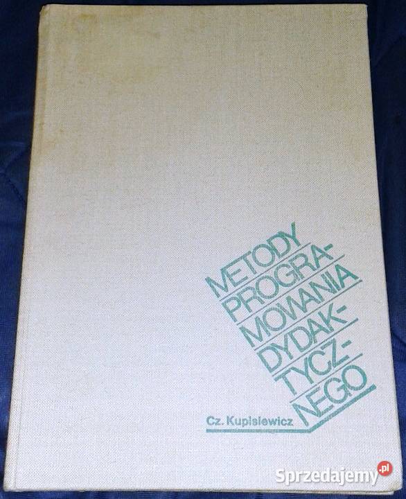 Metody programowania dydaktycznego Czesław twarda Chełm