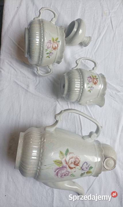 Komplet zestaw kawowy herbaciany Sterdyń sprzedam