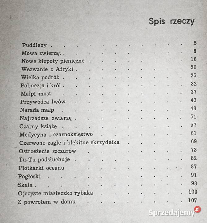 Doktor Dolittle i jego zwierzęta Hugh Lofting Pozostałe Chełm