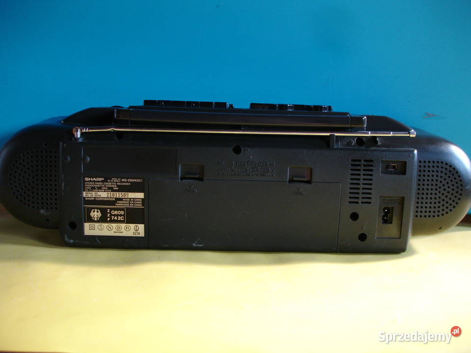Radiomagnetofon SHARP WQ290H lubuskie Zielona Góra