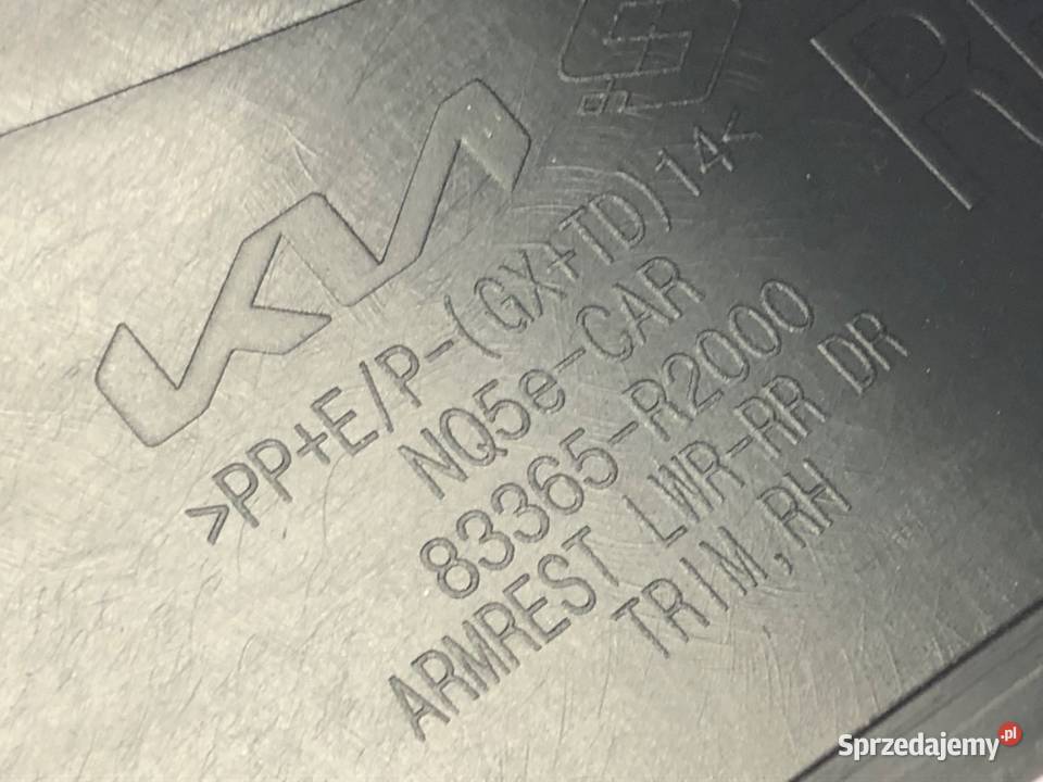 BOCZEK DRZWI TYŁ PRAWY KIA SPORTAGE V SUV osobowe