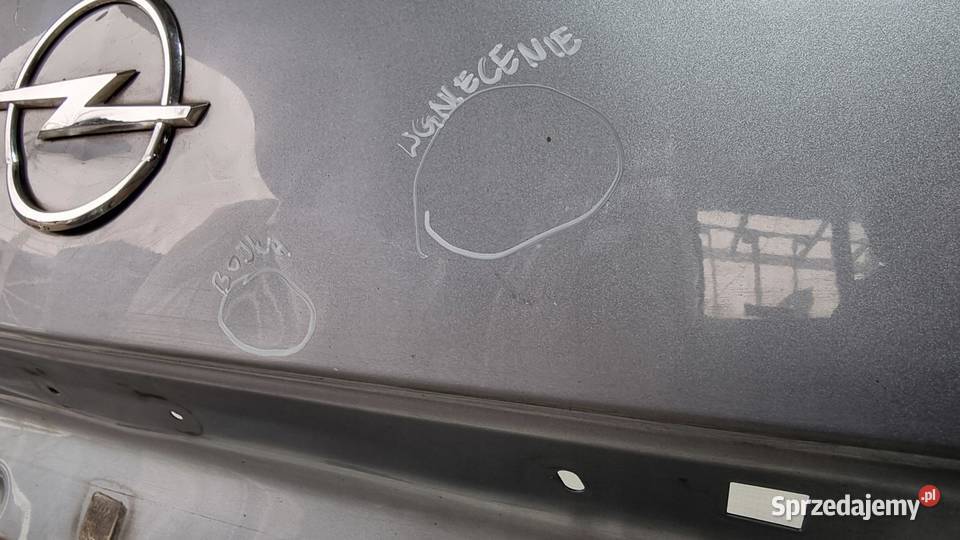 KLAPA TYŁ BAGAŻNIKA OPEL ASTRA H III KOMBI osobowe