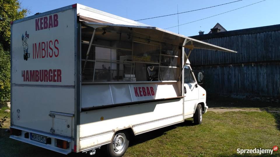 Sprzedam samochód gastronomiczny food truck Fiat Ostrów Mazowiecka