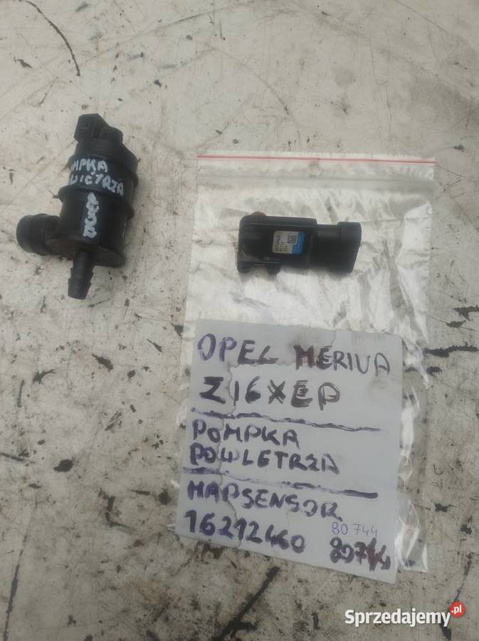 OPEL MERIVA ASTRA ZAFIRA mapsensor 16212460