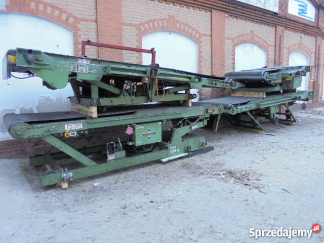 Przenośnik taśmowy podajnik taśmociąg 32m x 12m sprzedam