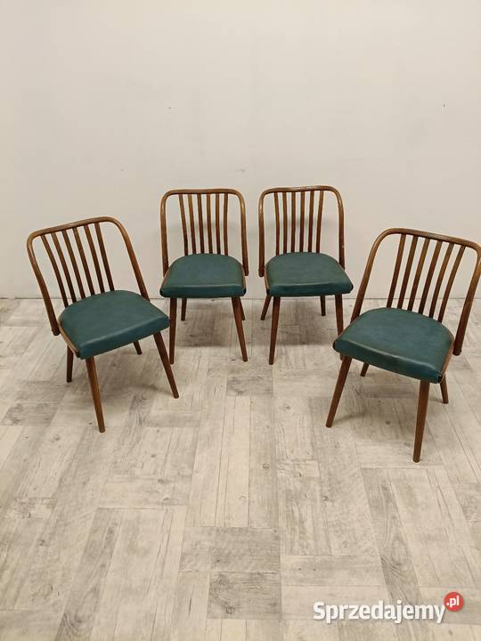 krzesła Suman Czechosłowacja lata 6070te vintage łódzkie Radomsko sprzedam