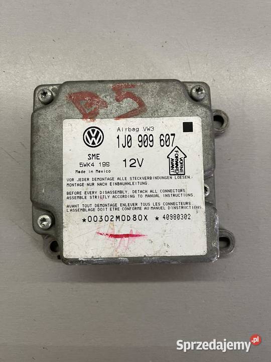 SENSOR PODUSZKI 1J0909607 PASSAT B5 Ostroróg
