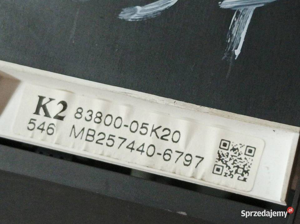 LICZNIK 8380005K20 MB2574406797 20 D 125 Toyota