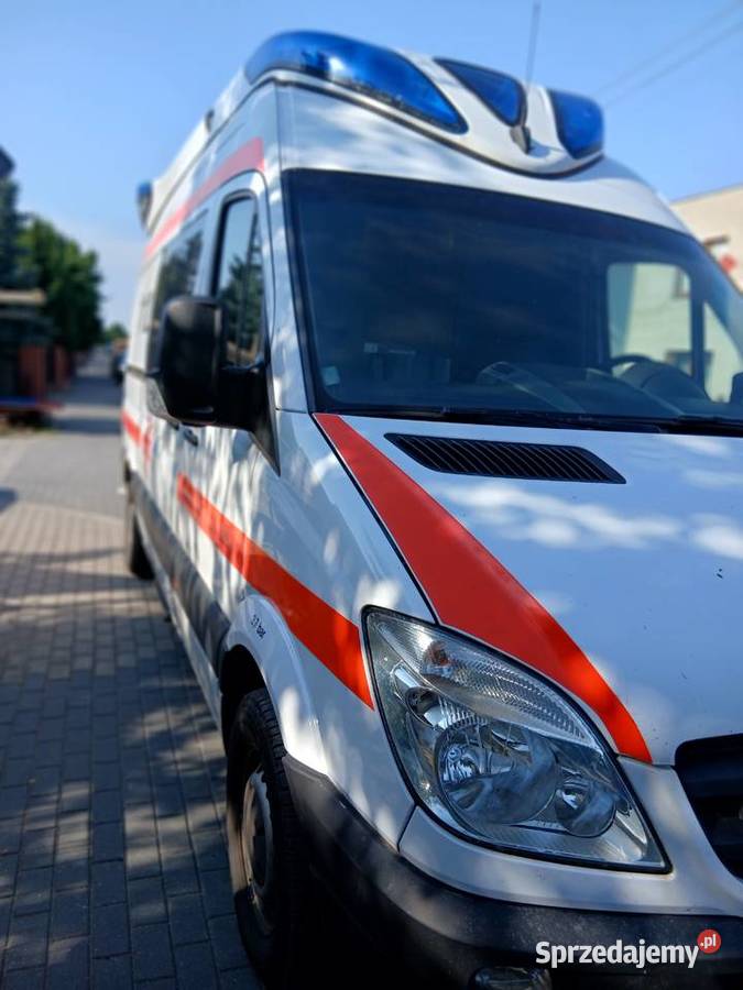 Sprzedam MercedesBenz Sprinter 22 CDI AMBULANS elektryczne szyby wielkopolskie