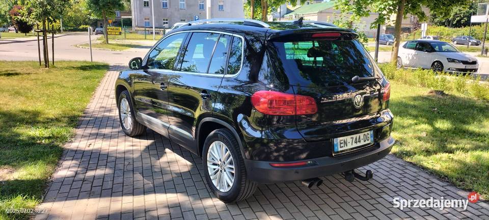 VW Tiguan CUP 20 TDI 4 motion 2014 r Stan czujnik zmierzchu podlaskie