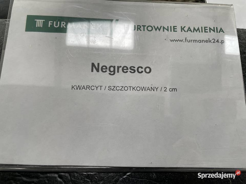 Sprzedam kwarcyt NEGRESCO czarny szczotkowany Nadarzyn sprzedam