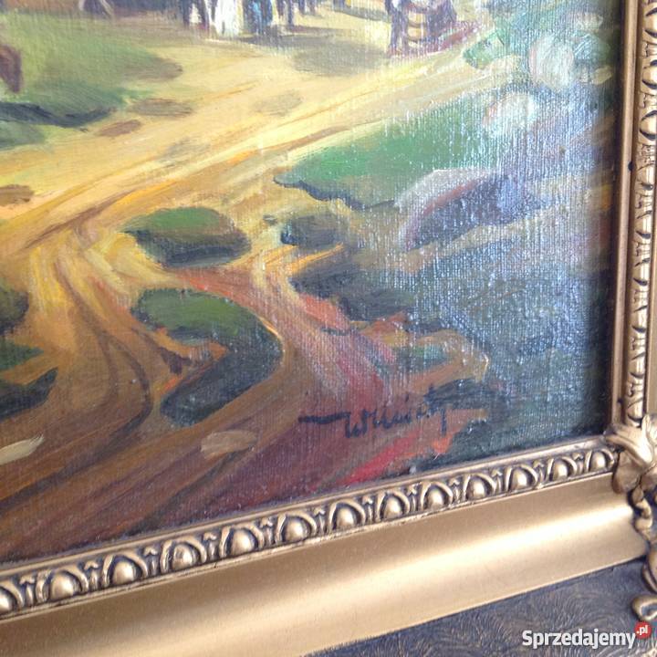 Obraz olejny Wiesława Michalska Katowice