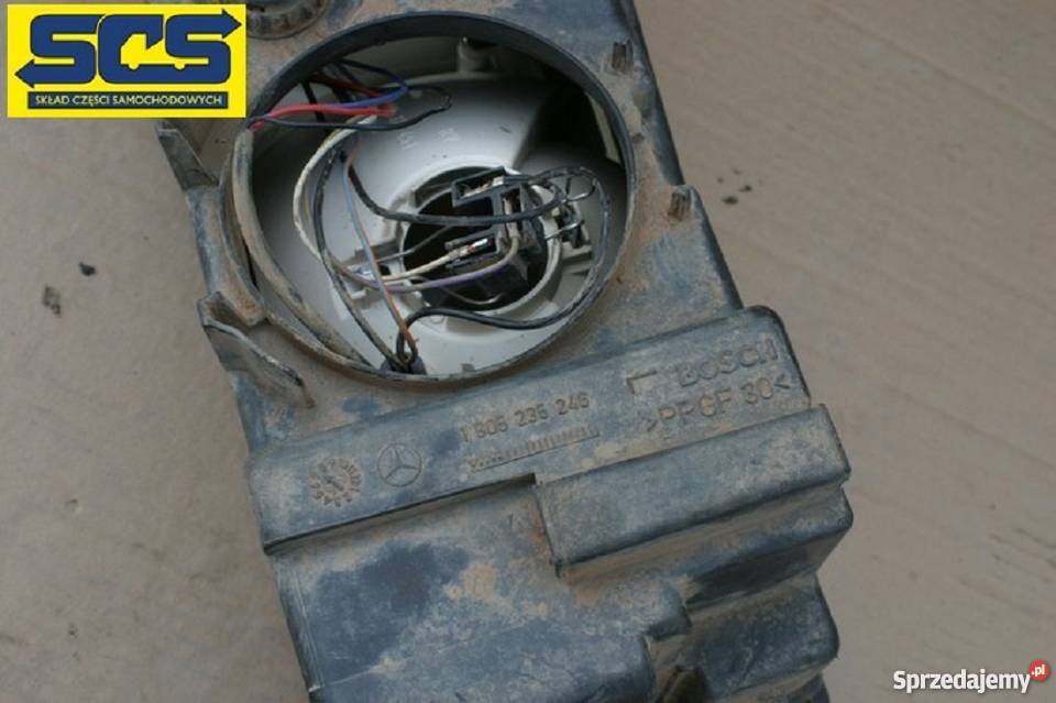 MERCEDES ACTROS MP1 REFLEKTOR LAMPA LEWA SPRAWNA Bieleń sprzedam