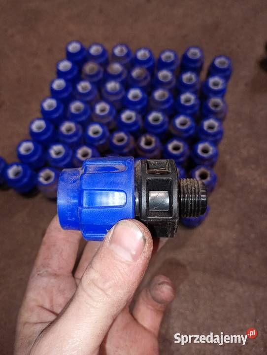 Złączka skręcana zaciskowa do PE 1612 wielkopolskie Turkowice