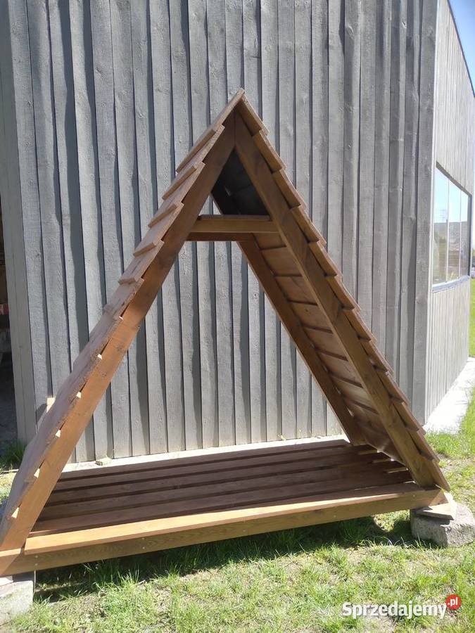 Drewutnia drewniana 25x1m śląskie Blachownia