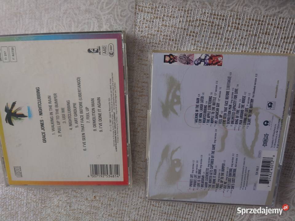 Grace Jones 5 CD okazja jedyna Gliwice sprzedam