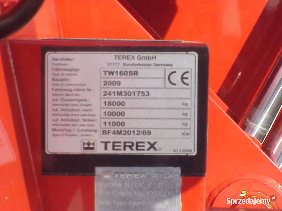 Koparka kolowa kolejowa 2 drogowa erex TW 160 SR Warszawa