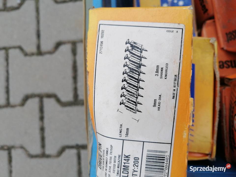 Gwoździe do osadzarek Hilti Ramset Spit Cieszyn