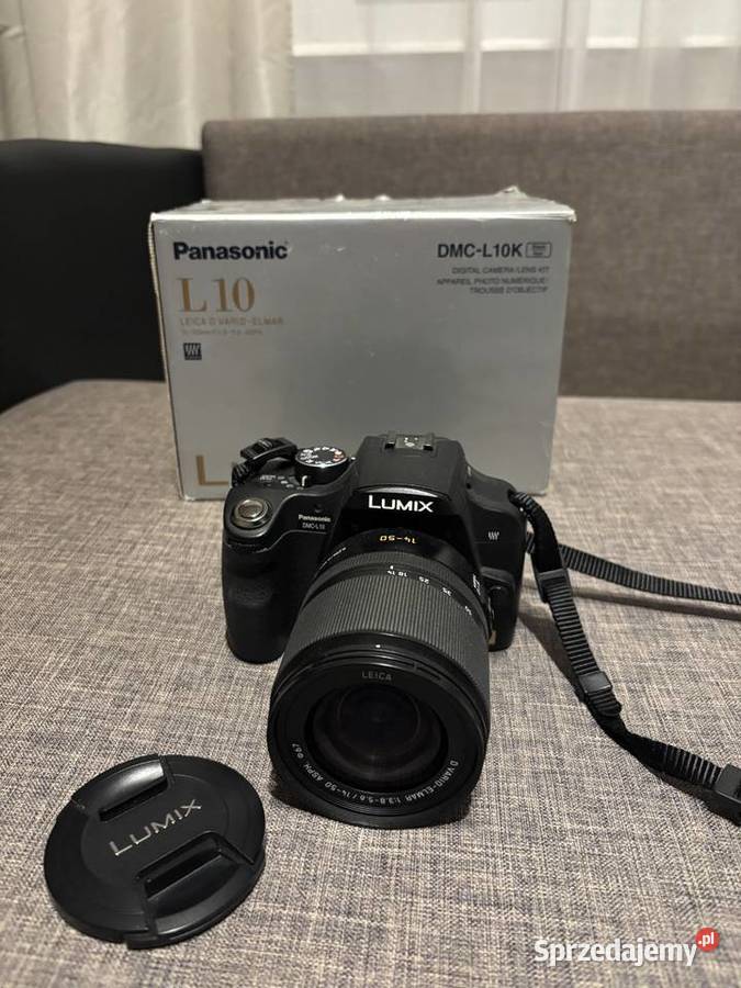 Lustrzanka Panasonic DMCL10K w świetnym stanie mazowieckie Warszawa