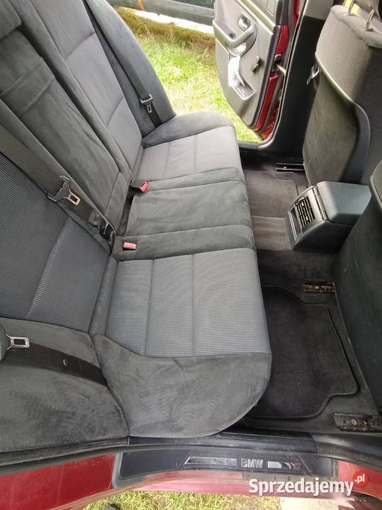 Kanapa e39 sedan akcantara alkantara składana