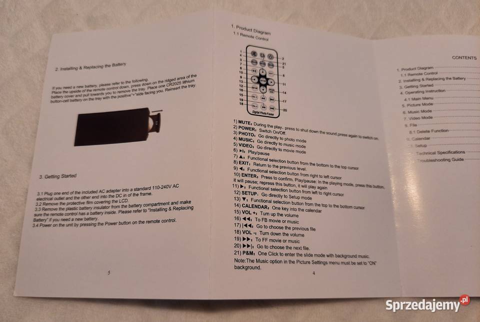 Ramka cyfrowa elektroniczna 101 Czeladź sprzedam