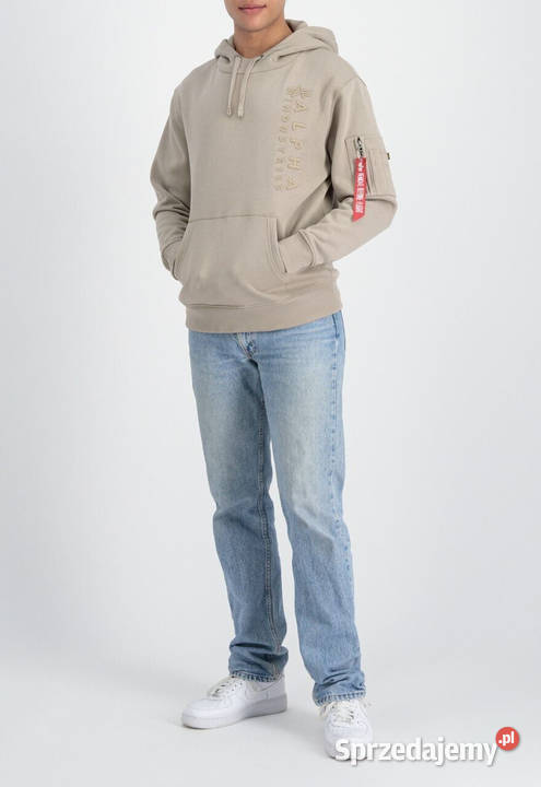 Alpha Industries Bluza z kapturem EMB 138333 Rozmiar XL