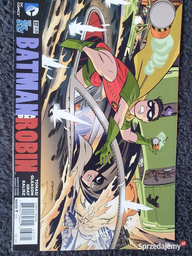 Robin zestaw 9 oryginalnych komiksów DC USA pomorskie