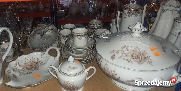 Secesja Cukiernica Ohme Syg 1882 1900 Porcelana i szkło Gdańsk