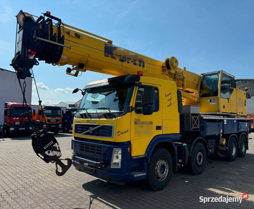 Dzwig samochodowy Liebherr LTM Volvo 8x4 12777cm3 Motoryzacja Warszawa