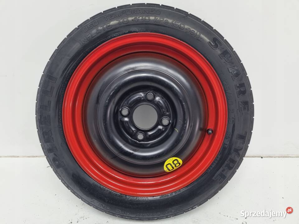 KOŁO DOJAZDOWE ZAPASOWE Ford Focus Mk1 12580 R15 lubelskie Chełm sprzedam