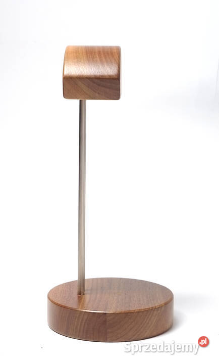 Statyw podstawka stojak na słuchawki drewno lubelskie