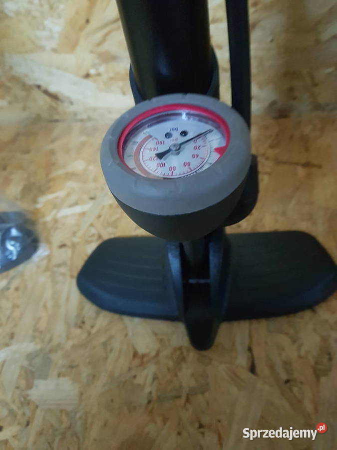 Pompka rowerowa słupkowa ręczna 11 bar Głogowa