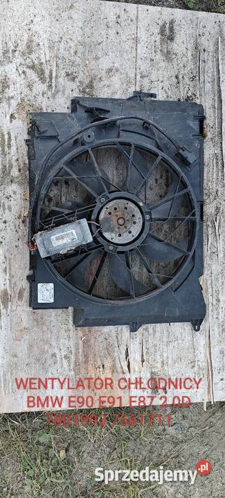 WENTYLATOR CHŁODNICY BMW E90 E91 E87 20D 7801993