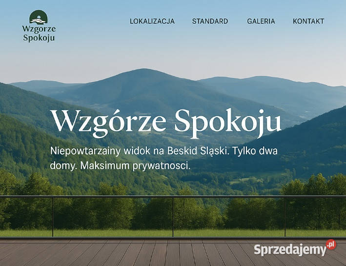 Działka z PNB Ustroń Cisownica widokowa gotowa