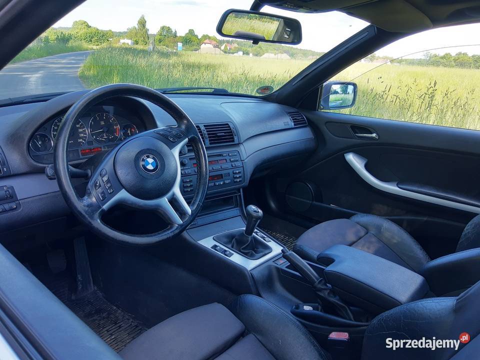 BMW seria E46 320CI srebrny Jelenia Góra