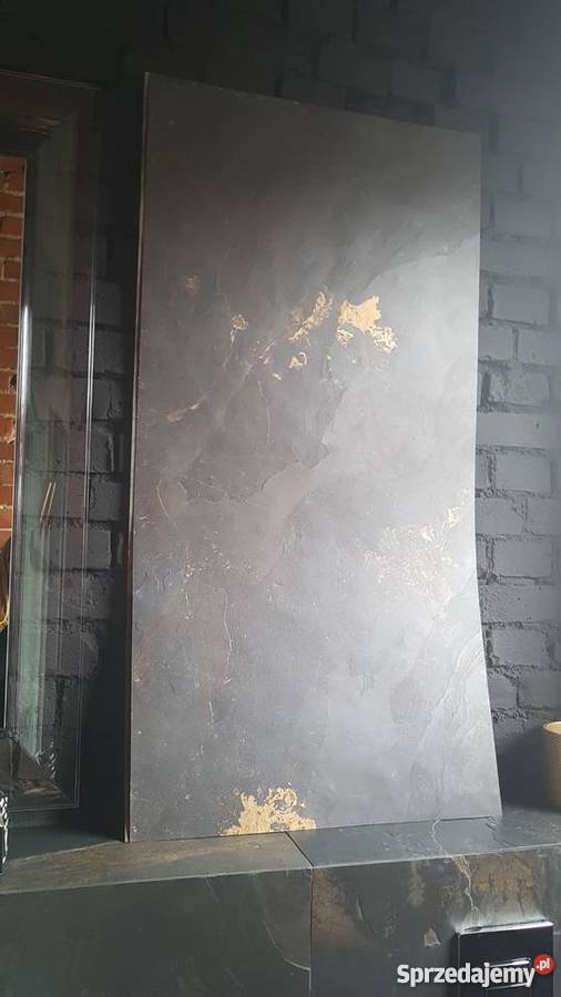 Fornir kamienny KBlack Gold czerń złoto duży XL Wrocław