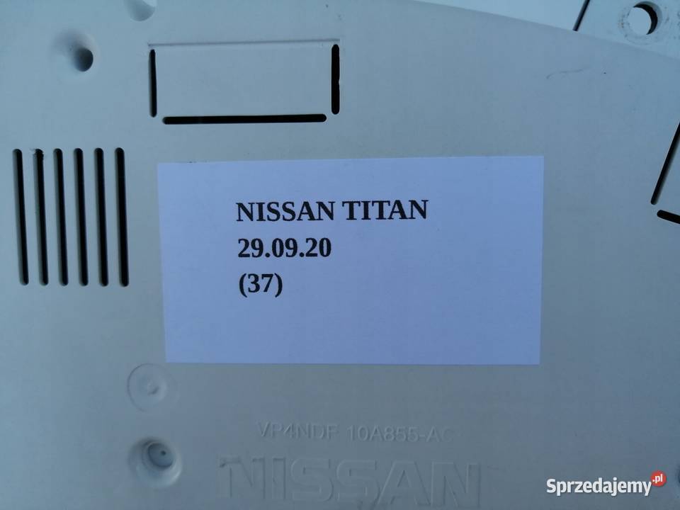LICZNIK ZEGARY NISSAN TITAN ARMADA Nowy Tomyśl sprzedam