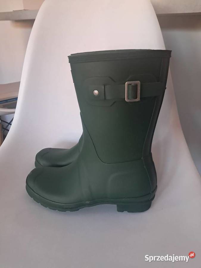 nowe zielone gumiaki hunter rozmiar 38 dł Sandomierz