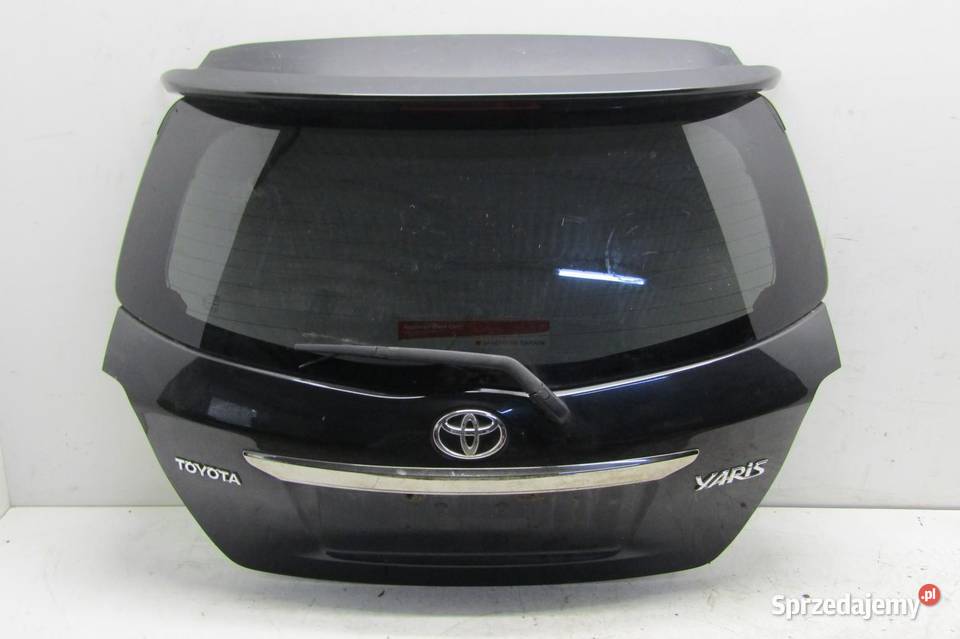 KLAPA BAGAŻNIKA TYLNA TYŁ 209 TOYOTA YARIS III osobowe