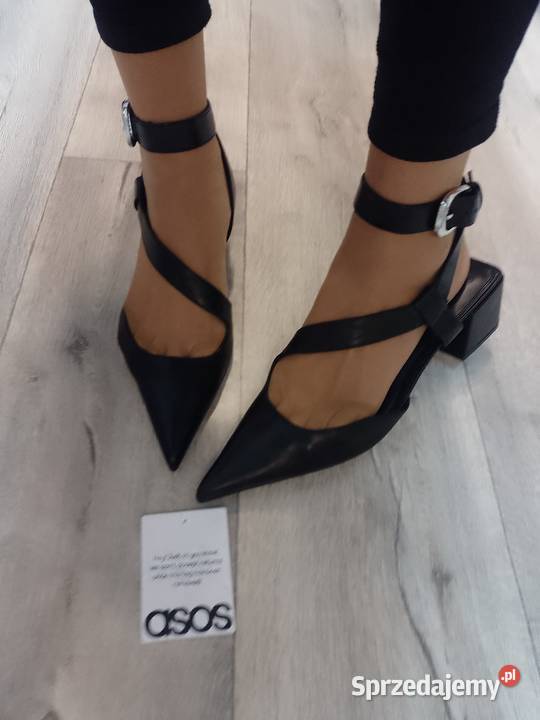 41 ASOS Design Czarne zmysłowe czółenka z Kraków
