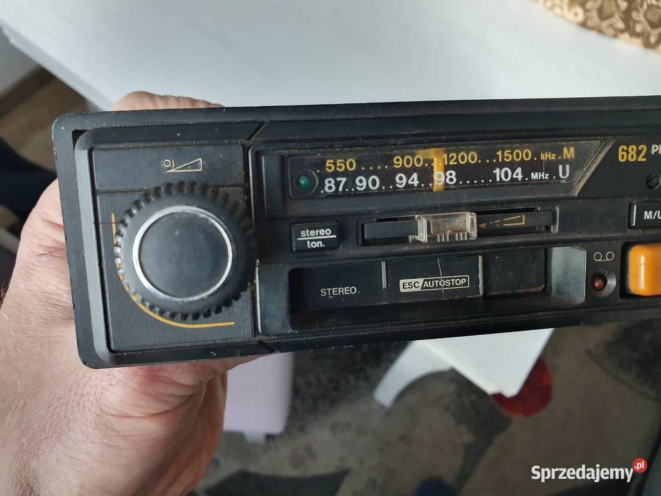Stare zabytkowe radio samochodowe Philips 682 pomorskie Kępice sprzedam