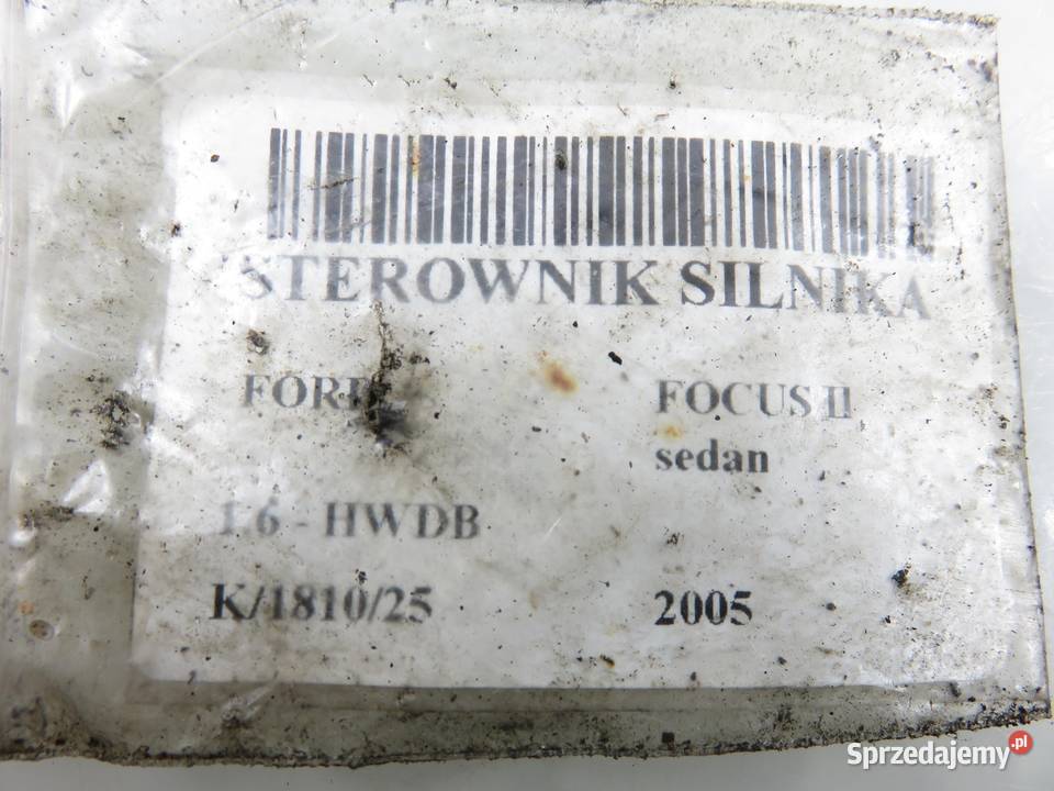 STEROWNIK FORD FOCUS II 16 HWDB S118934102F