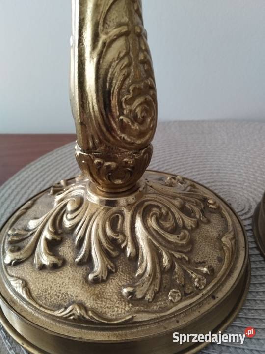 Świecznik świeczniki z mosiądzu mazowieckie